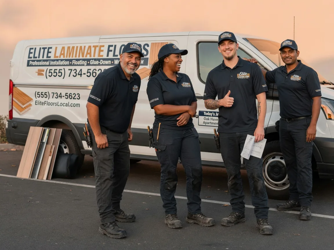 Laminate flooring installation company in Port William, OH